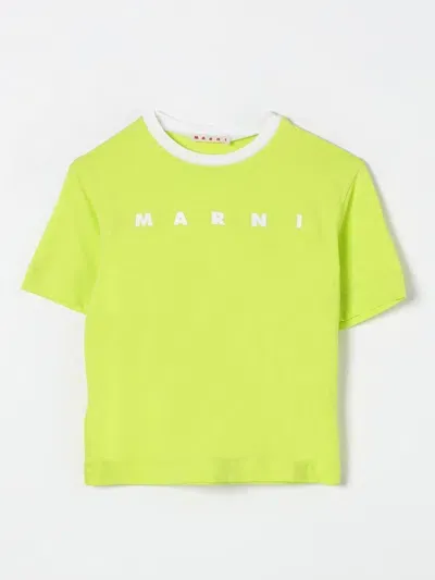 Marni T-shirt  Kids Color Yellow In Gelb