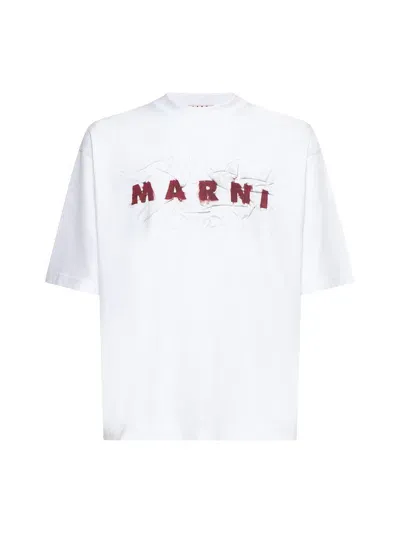 Marni T-shirts And Polos In White