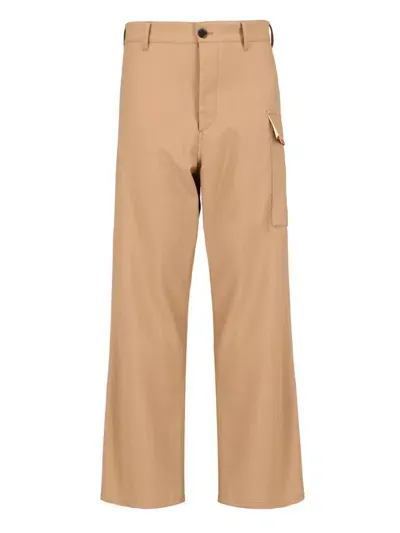 Marni Trousers In Beige