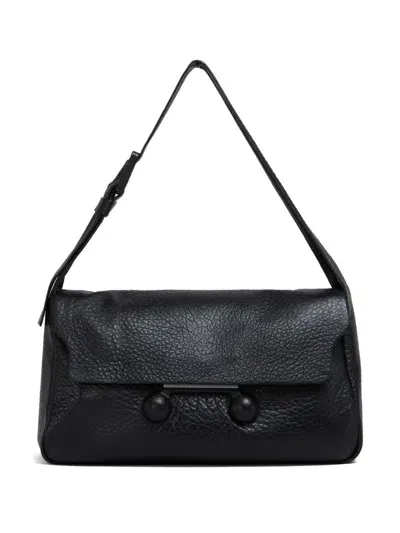 Marni Trunk Shoulder Bag In Black