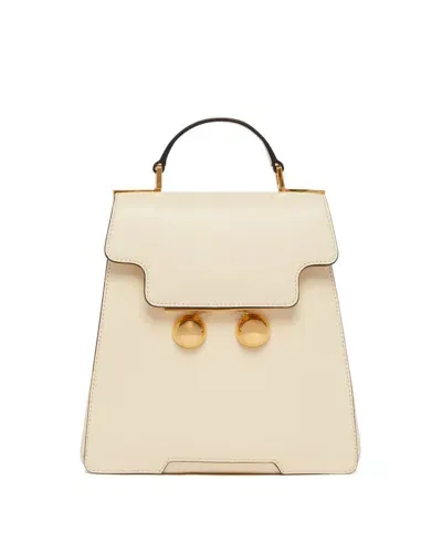 Marni Trunkaroo Trapeze Backpack In White