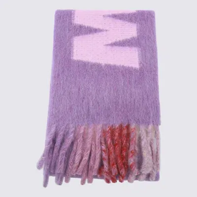 Marni Scarves In Prune Violet