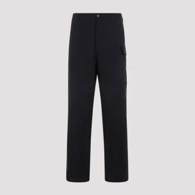 Marni Virgin Wool Trousers 46 In Black