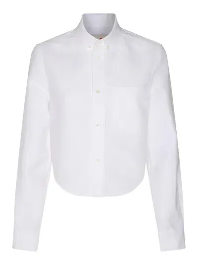 Marni White Cotton Shirt