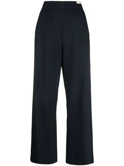 Marni Wide-leg Trousers In Blue