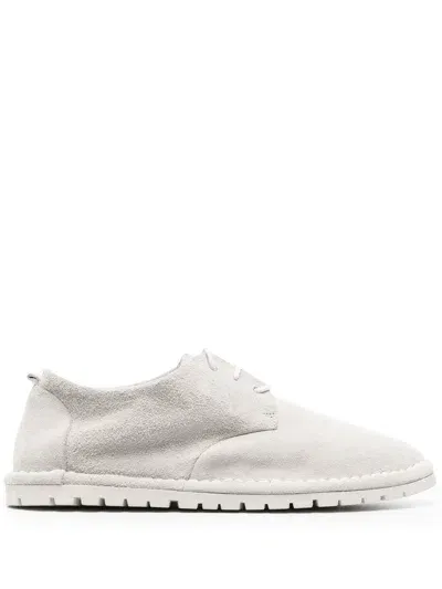 Marsèll Almond-toe Lace-up Oxford Shoes In Grey