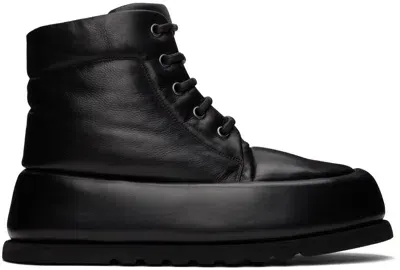 Marsèll Smooth-grain Leather Boots In Black