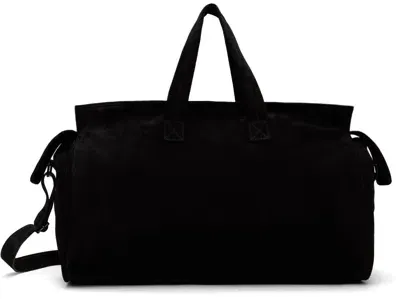 Marsèll Black Quarantotto Weekender Bag In 666 Black