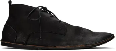 Marsèll Black Strasacco Desert Boots In Nero