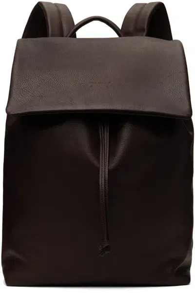 Marsèll Brown Patta Backpack In 460 Dark Brown