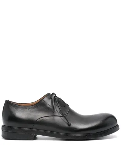 Marsèll Leather Derby Shoes In Black