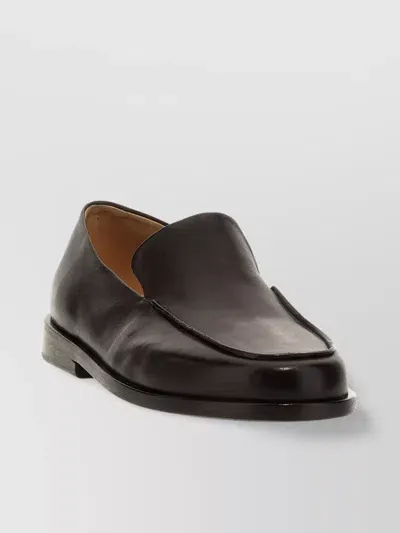 Marsèll Mocasso Leather Loafers In 黑色