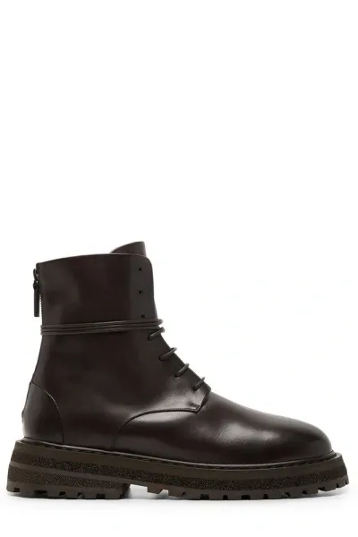 Marsèll Carro Combat Boots In Brown