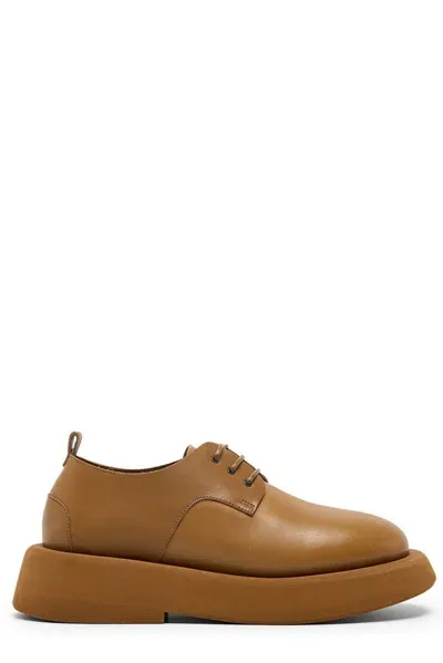 Marsèll Gommellone Leather Oxford Shoes In Brown