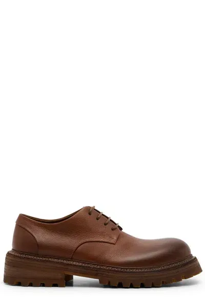 Marsèll Carrucola Derby Shoes In Brown