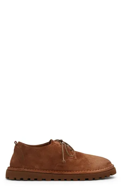 Marsèll Sancrispa Alta Pomice Derby Shoes In Brown