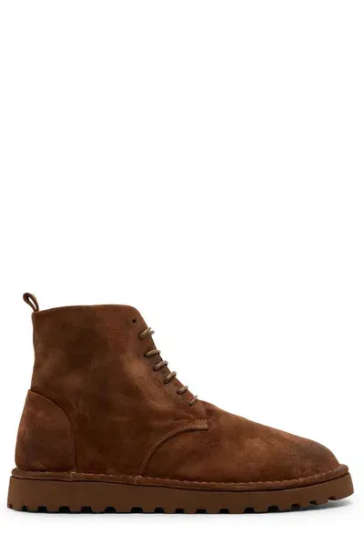 Marsèll Sancrispa Alta Pomice Boots In Brown