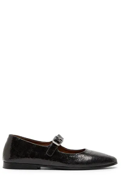 Marsèll Scivolo Buckled Derby Shoes In Black