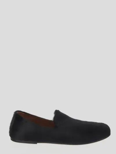 Marsèll Fringed Edge Loafers In Black