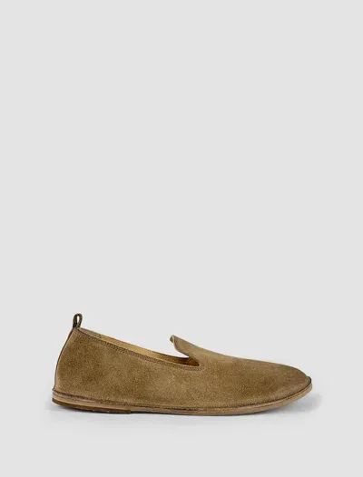 Marsèll Strasacco Suede Loafers In Marrone