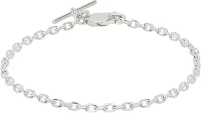 Martine Ali Silver Cable Chain Bracelet