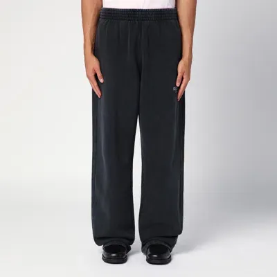 Martine Rose Black Cotton Jogging Trousers