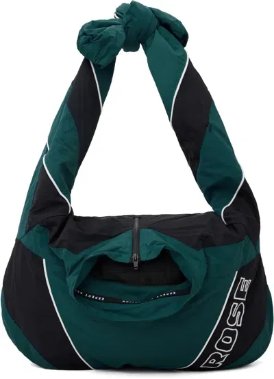 Martine Rose Green & Black Track Jacket Tote In Green Teal