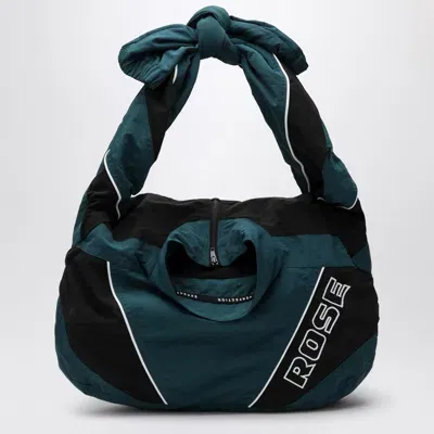 Martine Rose Track Jacket Tote Bag Green Teal