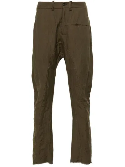 Masnada Tapered Trousers In Green