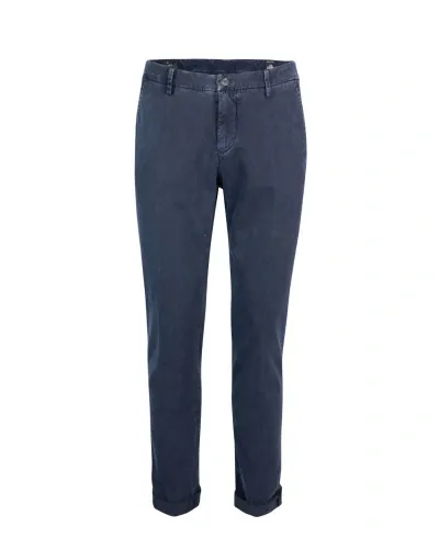 Mason's Blue Milano Trousers In Mbe130 309blu