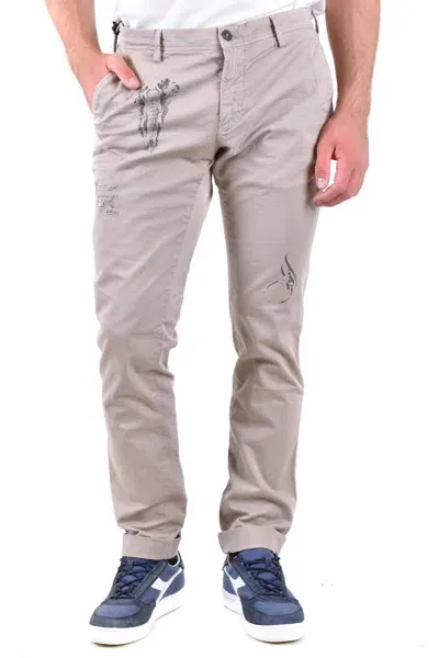 Mason's Trousers In Beige