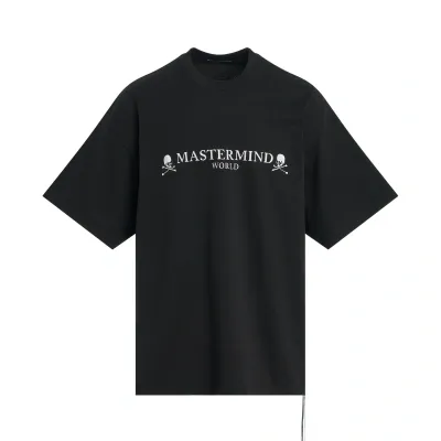 Mastermind Embroiderish Boxy Fit T-shirt In Black