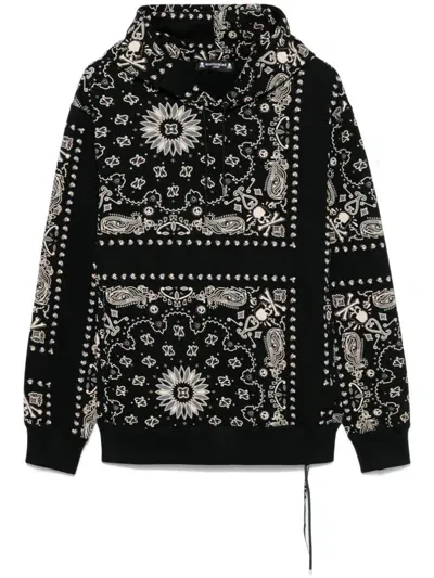 Mastermind Japan Bandana Hoodie In Black Bandana