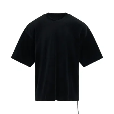 Mastermind Japan Velour Boxy Fit T-shirt In Black