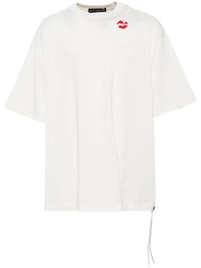 Mastermind Japan Lip Ls T-shirt In White