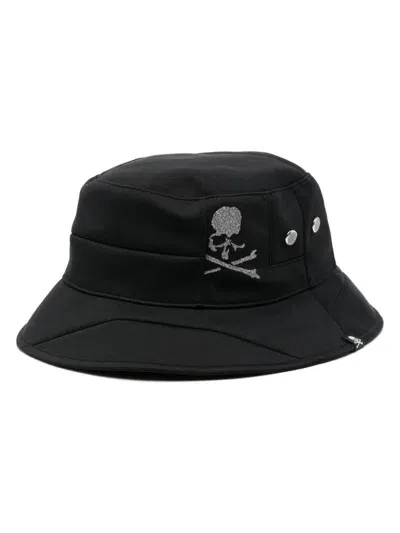 Mastermind Japan Logo Print Bucket Hat In Black