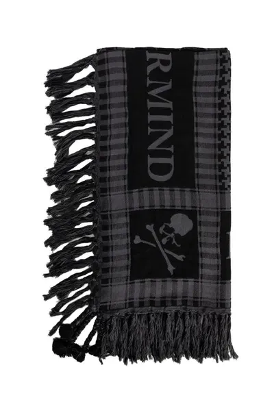 Mastermind Japan Mastermind World Lightweight Scarves In Black