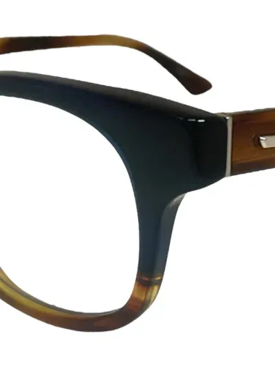 Masunaga Koki 081 - Black & Havana Glasses In Blue