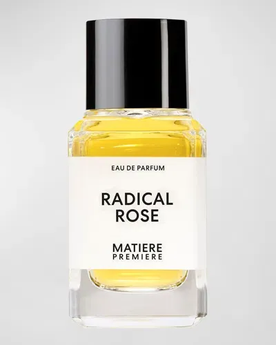 Matiere Premiere Radical Rose Eau De Parfum, 1.7 Oz. In Yellow