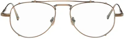 Matsuda Gold M3142 Glasses In Antique Gold