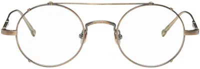 Matsuda Gold M3143 Glasses In Antique Gold