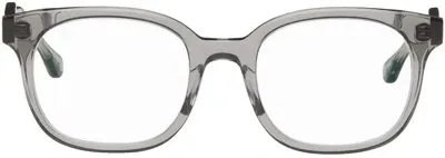 Matsuda Gray M1030 Glasses In Grey Crystal