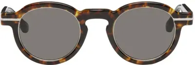 Matsuda Ssense Exclusive Brown M2050 Sunglasses In Tokyo Tortoise