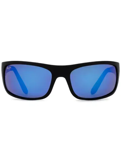 Maui Jim Mj0202s Black In Blue