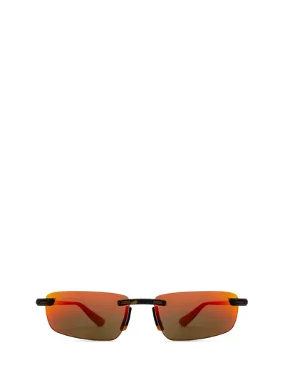 Maui Jim Sunglasses In Matte Dark Havana