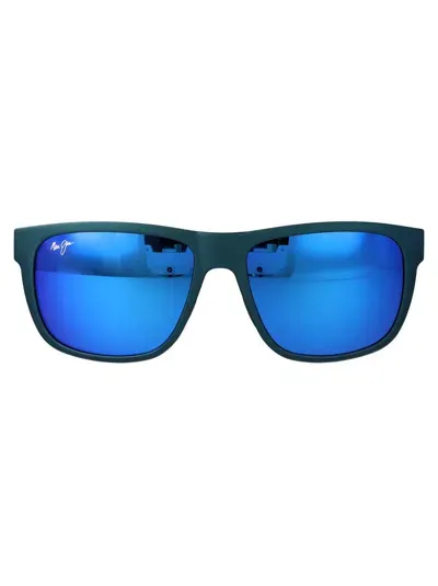 Maui Jim Sunglasses In Matte Teal Blue