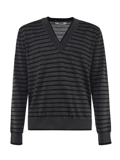 Mauro Grifoni Virgin Woll Knitwear In Black