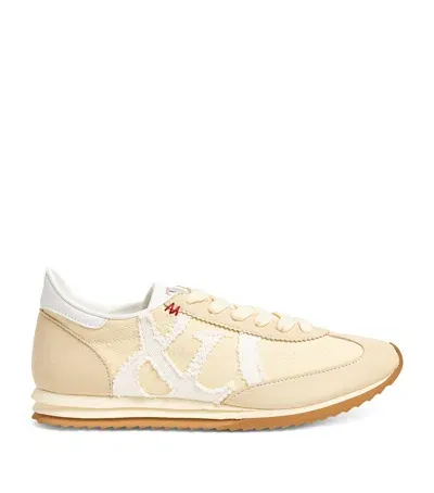 Max & Co Cotton Logo Sneakers In White