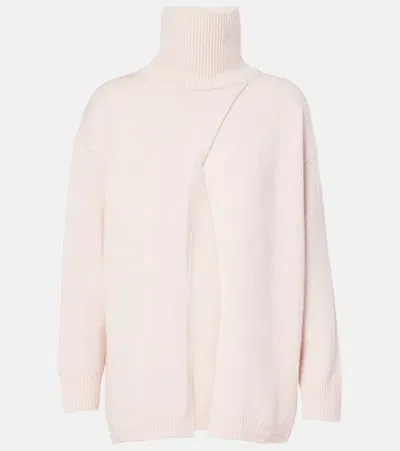 Max Mara Angelo Wool-blend Sweater In Pink