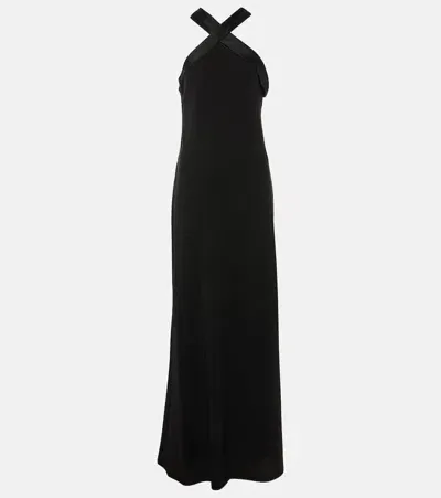 Max Mara Feminine Cady Dress In Black